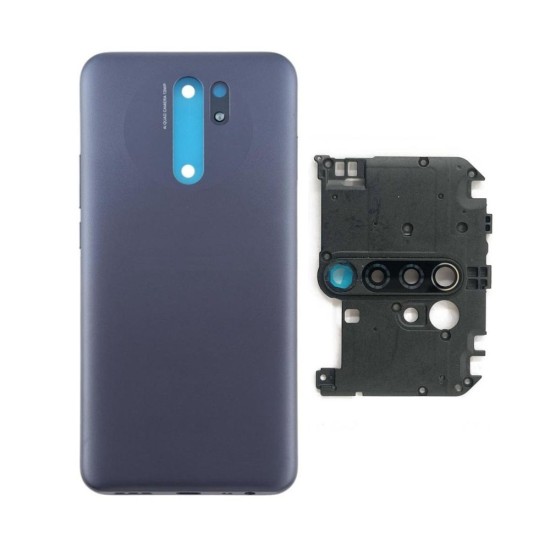 Back Cover+Camera Lens Xiaomi Redmi 9 Carbon Gray Back Cover+Camera Lens Xiaomi Redmi 9 Carbon Gray